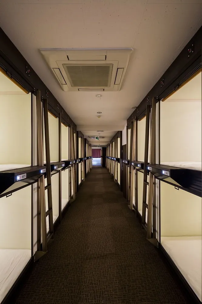 Capsule Hotel Cube Hiroshima Japan